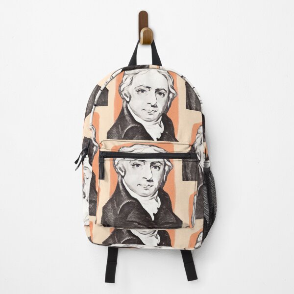 Item preview, British Poet William Lisle Bowles - orange - illustration designed and sold by Litstoy.