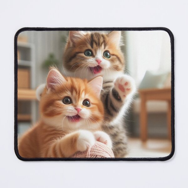 Item preview, iSiri | Smiling Twin Cats designed and sold by iSiri Designs.