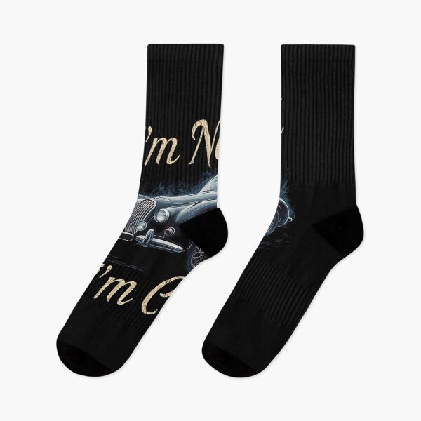 Item preview, I'M NOT OLD I'M CLASSIC age is just numbers classic car design designed and sold by Jt41.