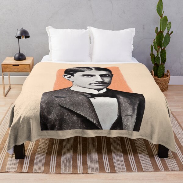 Item preview, American Poet Stephen Crane - orange - illustration  designed and sold by Litstoy.