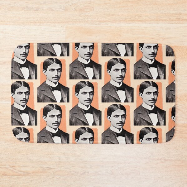 Item preview, American Poet Stephen Crane - orange - illustration  designed and sold by Litstoy.