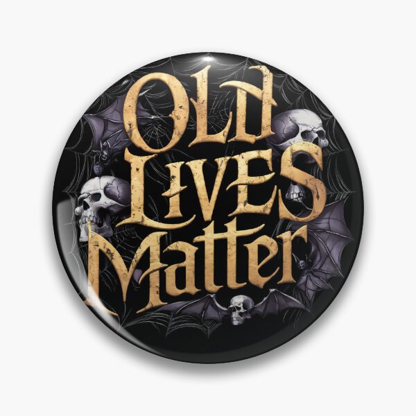 Item preview, OLD LIVES MATTER retro horror classic rock style art design designed and sold by Jt41.
