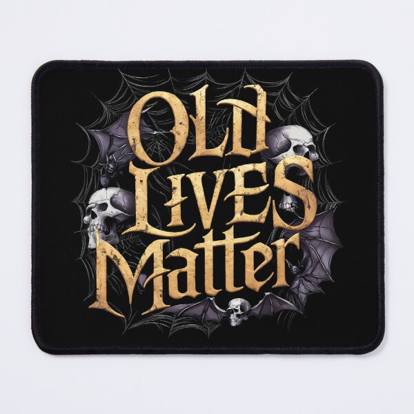 Item preview, OLD LIVES MATTER retro horror classic rock style art design designed and sold by Jt41.