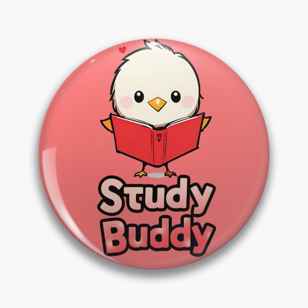 Item preview, Study Buddy Reading Books Together designed and sold by WitMeme.