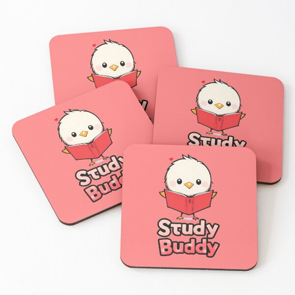 Item preview, Study Buddy Reading Books Together designed and sold by WitMeme.