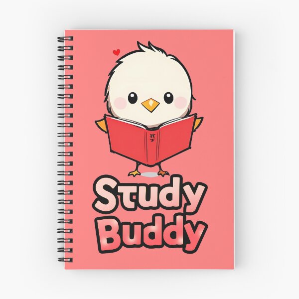 Item preview, Study Buddy Reading Books Together designed and sold by WitMeme.
