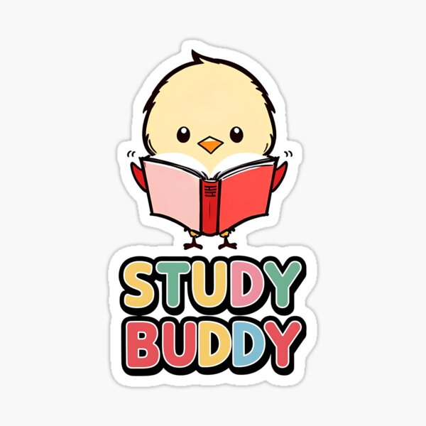 Item preview, Study Buddy Reading Books Together designed and sold by WitMeme.