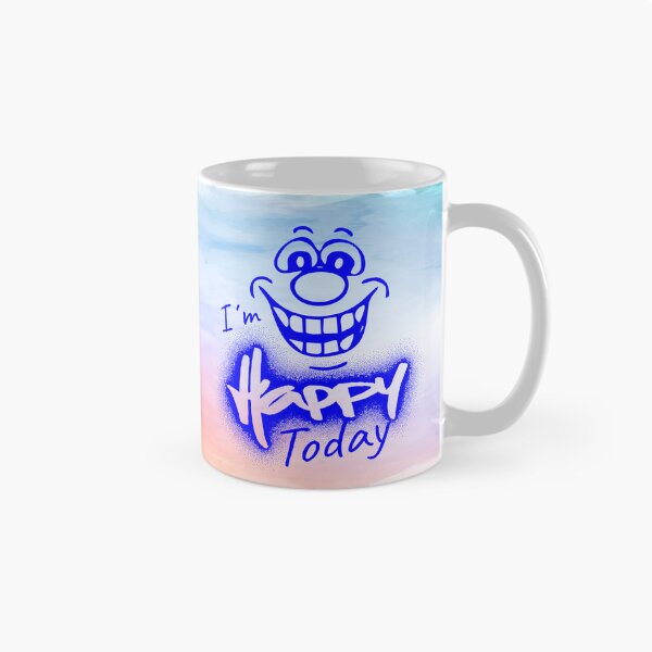 Item preview, Today I am happy / Blue / designed and sold by PromoRedesHmo.