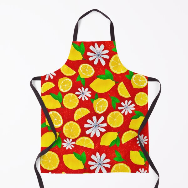 Item preview, Sunny Citrus with white flowers designed and sold by BeUniqueByRomy.