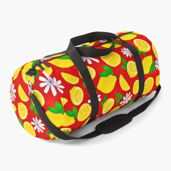 Item preview, Sunny Citrus with white flowers designed and sold by BeUniqueByRomy.