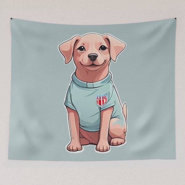 Item preview, Puppy Pigskin Player designed and sold by purrfect pattern.