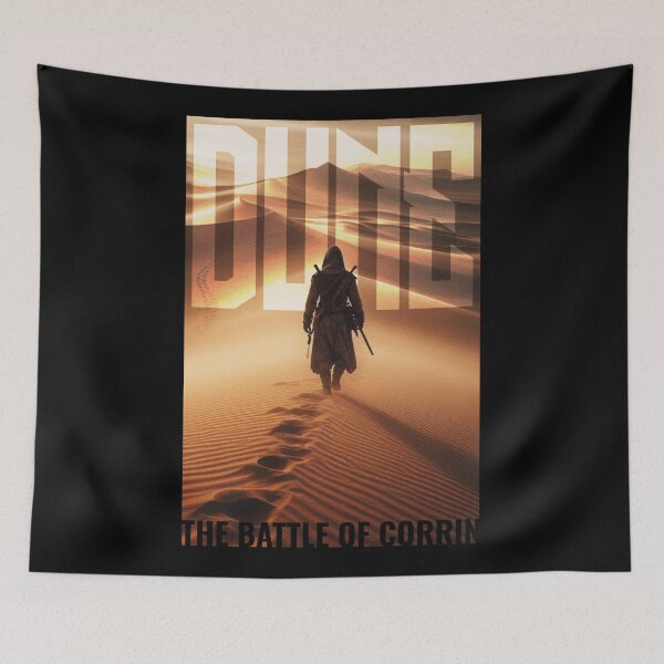 Item preview, Vintage Distressed Surf Dune Sci Fi Classic designed and sold by Pratik Dodiya.