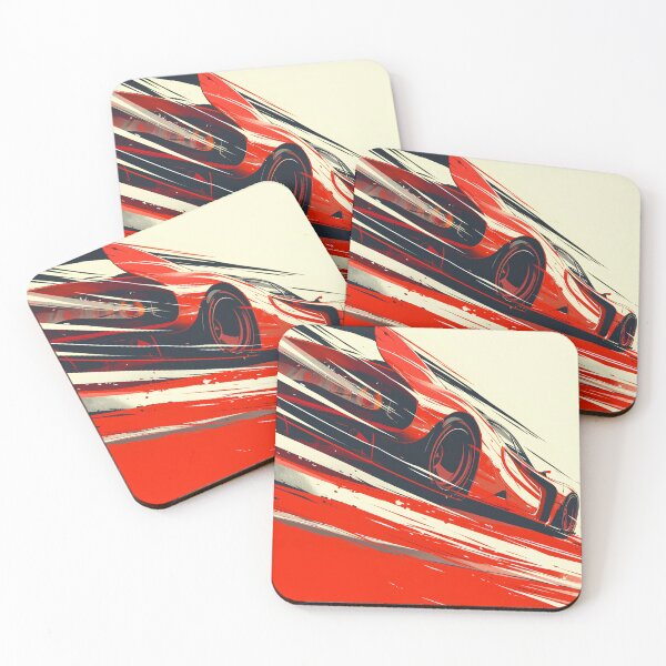 Item preview, minimalist car race designed and sold by Windy-market.