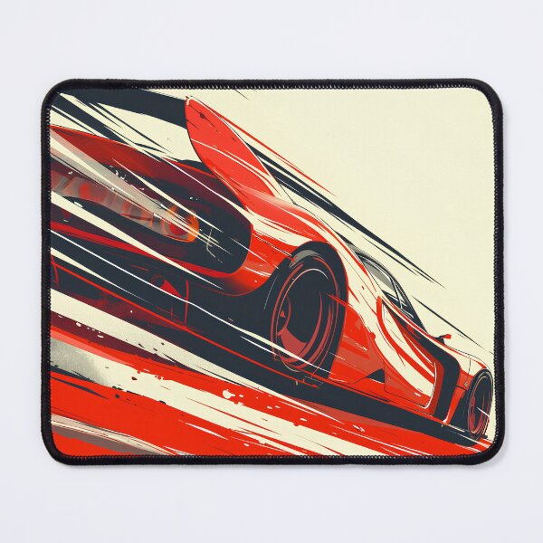 Item preview, minimalist car race designed and sold by Windy-market.