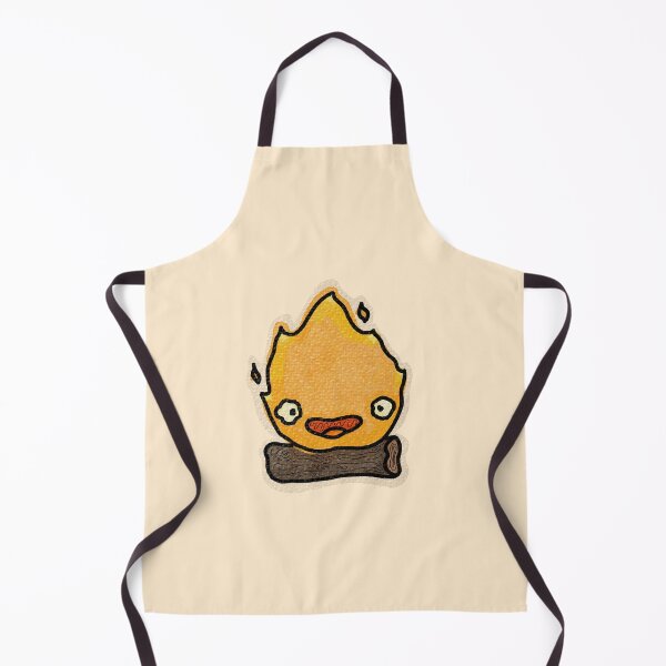 Item preview, Calcifer watercolour  designed and sold by PrettyinPatchworks.