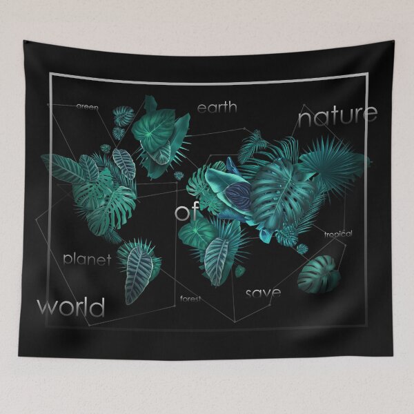 Item preview, world map designed and sold by BekimART.