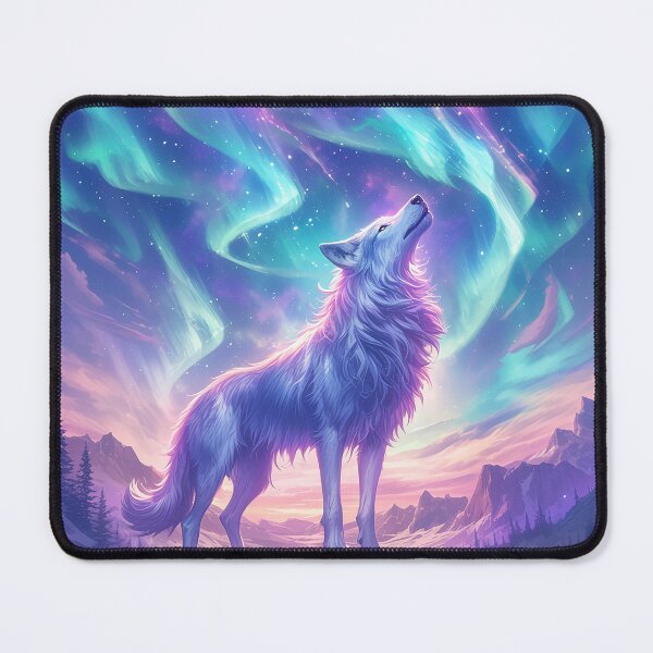 Item preview, Wolf Howling at Polar Lights designed and sold by Christian Weiss.