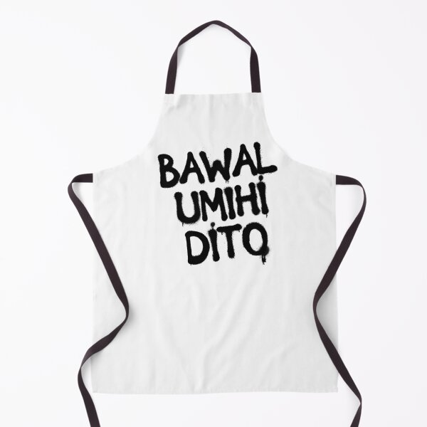 Item preview, BAWAL UMIHI DITO SPRAY PAINT FUNNY BATHROOM POSTER designed and sold by aydapadi.