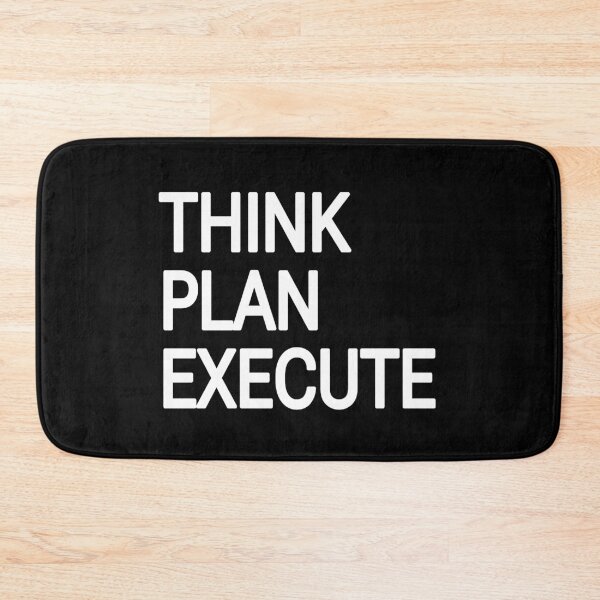 Item preview, Think plan execute  designed and sold by THELOSTHOUSE.