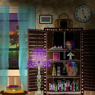 Artwork thumbnail, Out My Window by Shells Designs