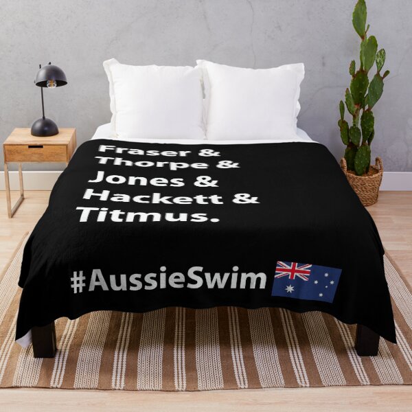 Item preview, Aussie Swim vs2 - Australian swimming Legends designed and sold by SoulArtDesign.