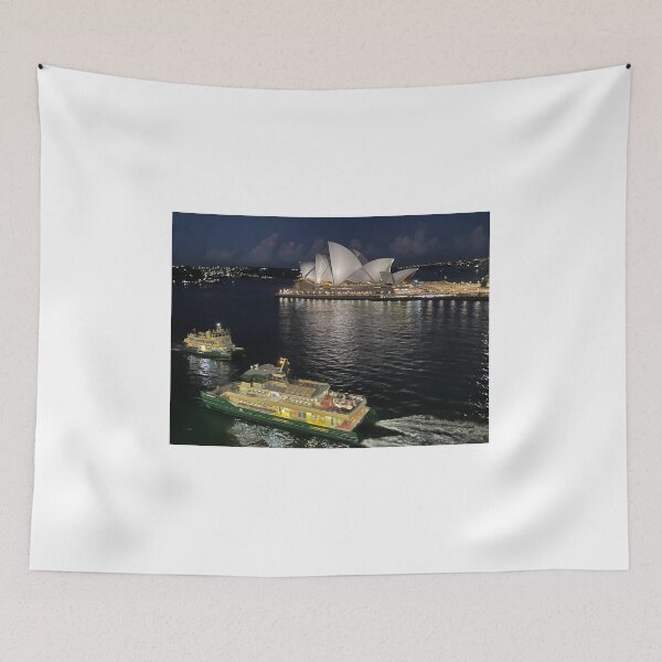 Aperçu de l'œuvre Opéra, ferries du port de Sydney créée et vendue par victor.