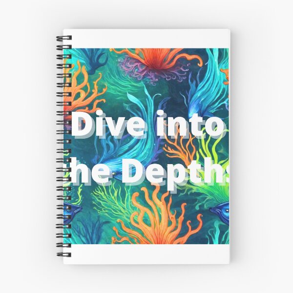 Item preview, Dive into the Depths designed and sold by TrendyGalaxy.