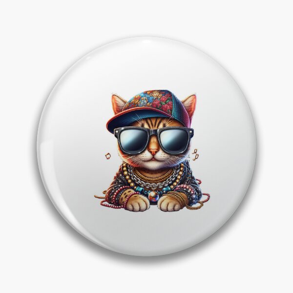 Item preview, Cool colorful cat designed and sold by ModederZukunft.