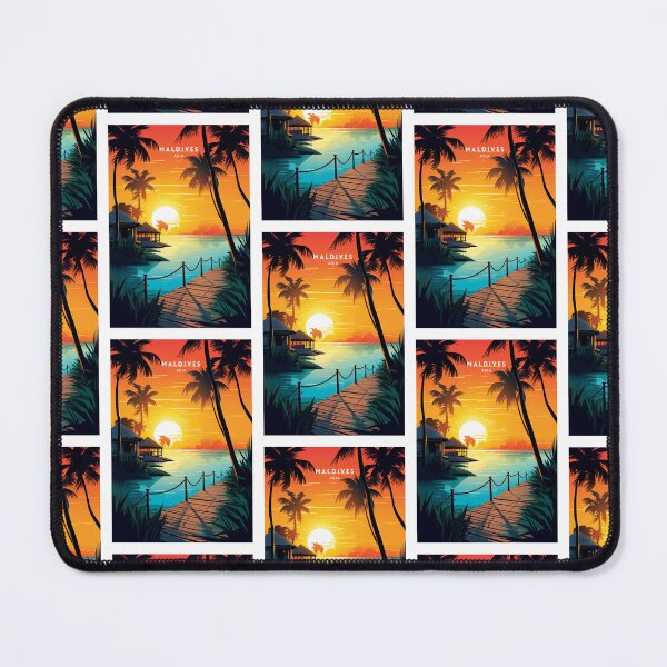 Item preview, Maldives Island Escape designed and sold by NeuralVibe.