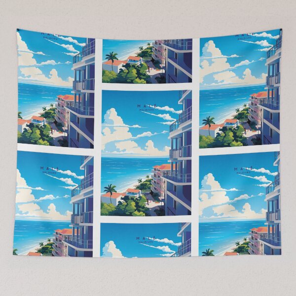 Item preview, Malé Maldives Island Escape designed and sold by NeuralVibe.