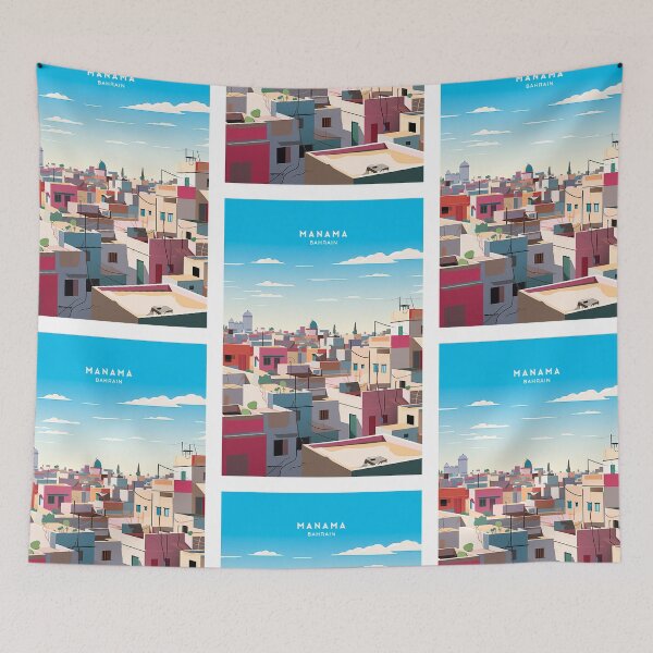 Item preview, Manama Bahrain Modern Oasis designed and sold by NeuralVibe.