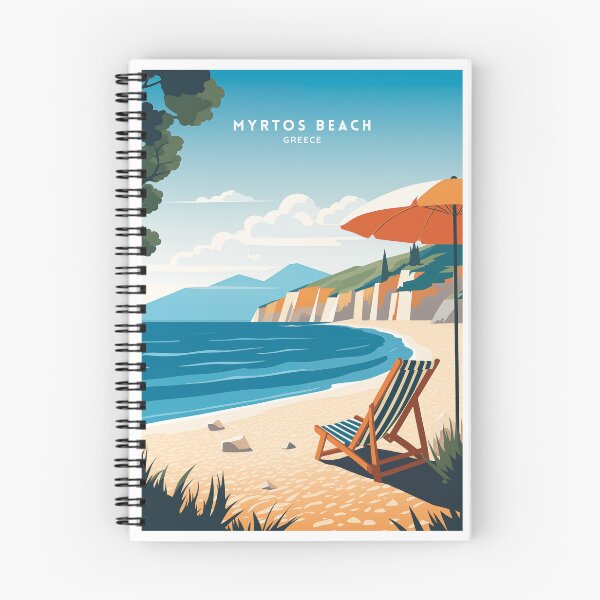Item preview, Myrtos Beach Greece Serene Waters designed and sold by NeuralVibe.