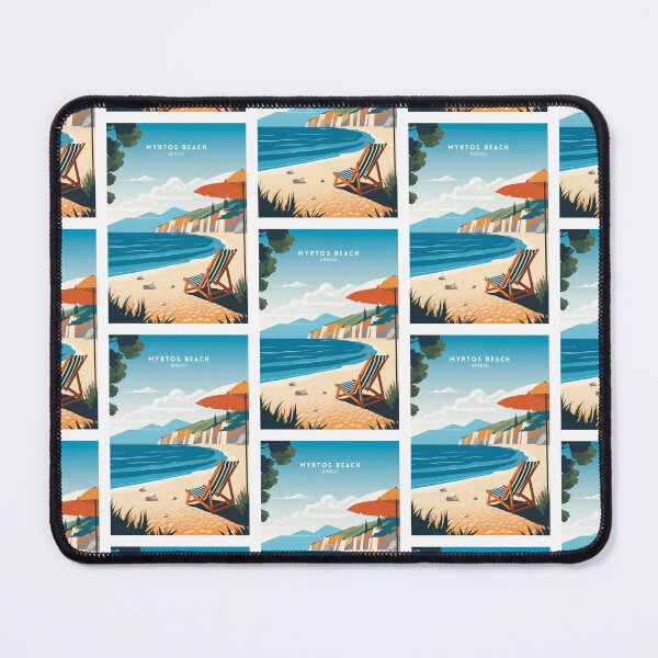 Item preview, Myrtos Beach Greece Serene Waters designed and sold by NeuralVibe.