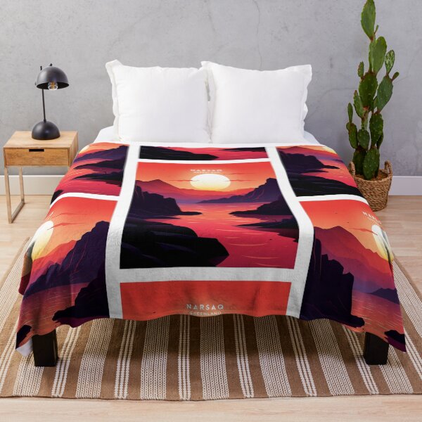 Item preview, Narsaq Greenland Arctic Serenity designed and sold by NeuralVibe.