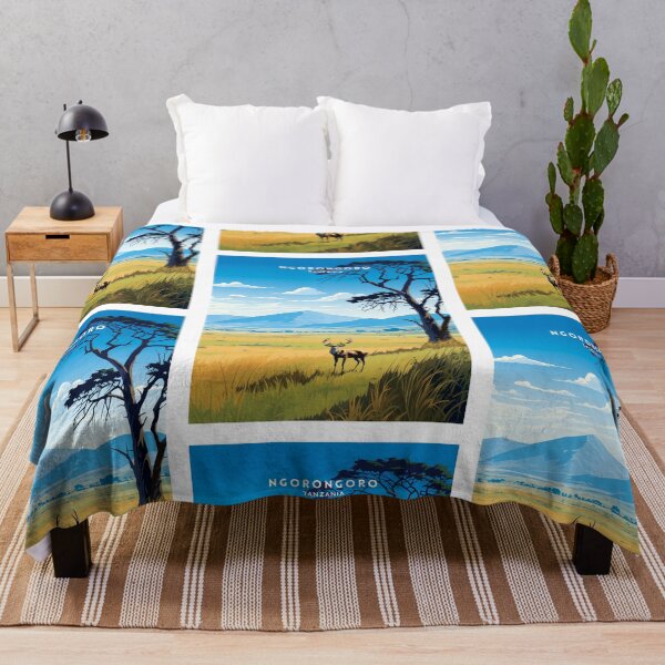 Item preview, Ngorongoro Tanzania Crater Wildlife designed and sold by NeuralVibe.