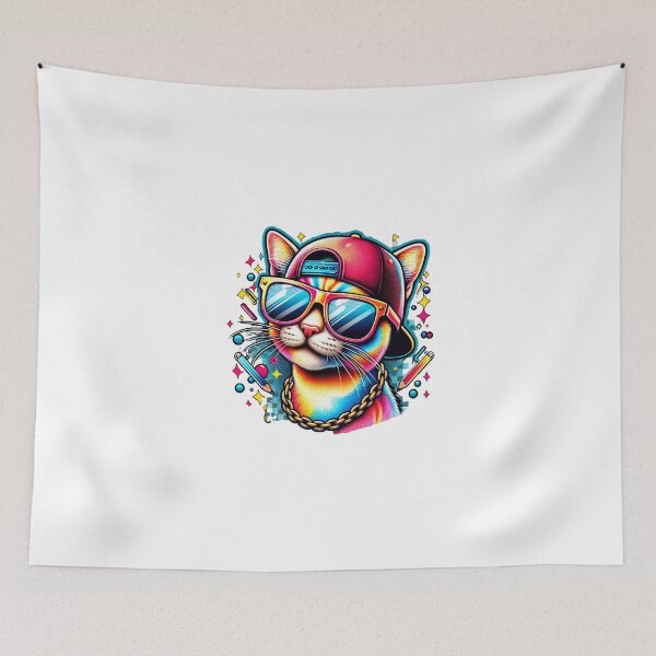 Item preview, Relaxed party cat designed and sold by ModederZukunft.