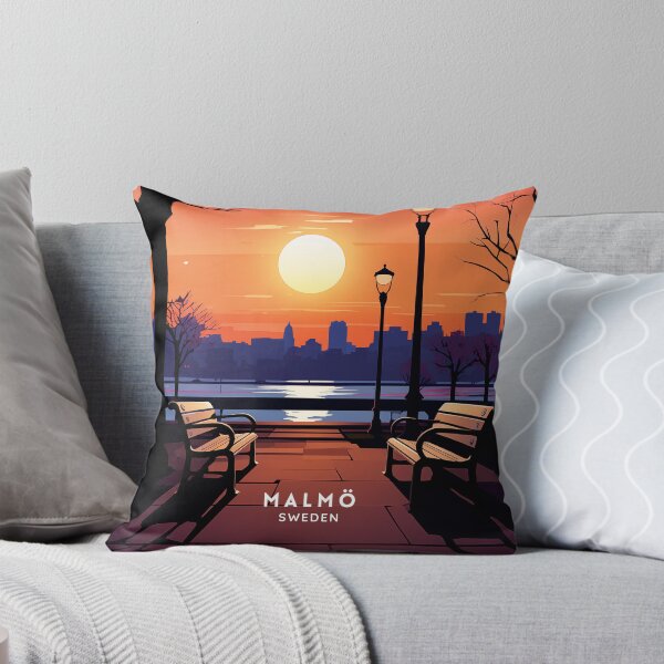 Item preview, Malmö Sweden Coastal Charm designed and sold by NeuralVibe.