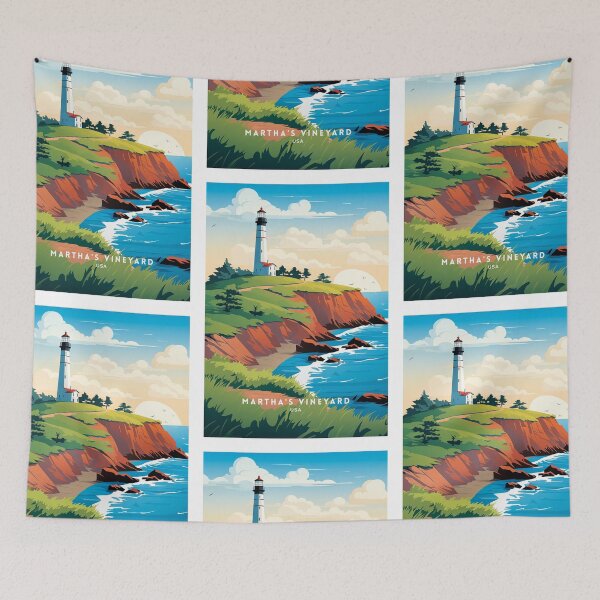 Item preview, Martha's Vineyard USA Coastal Getaway designed and sold by NeuralVibe.