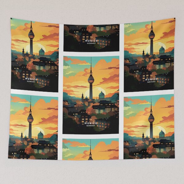 Item preview, Munich Germany Bavarian Beauty designed and sold by NeuralVibe.