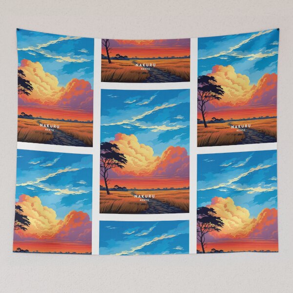 Item preview, Nakuru Kenya Scenic designed and sold by NeuralVibe.
