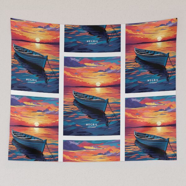 Item preview, Negril Jamaica Caribbean Escape designed and sold by NeuralVibe.