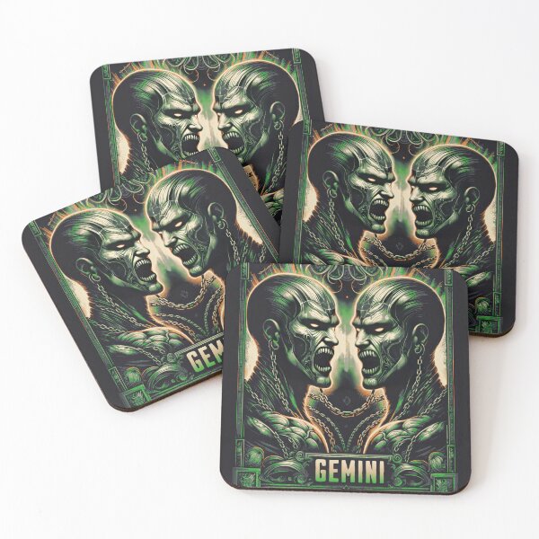 Item preview, GEMINI - Zodiac Sign - Two in One Dual Nature designed and sold by Earth Celebration Designs.