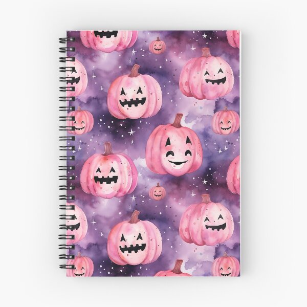 Item preview, Halloween Watercolor Pumpkin Pink Funny Cute  designed and sold by CrazyInk23.