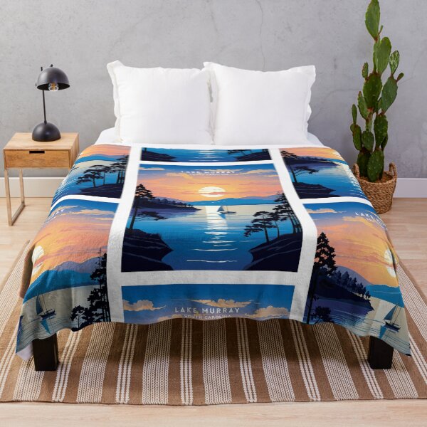 Item preview, Lake Murray USA Lakeside Retreat designed and sold by NeuralVibe.