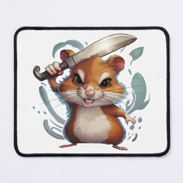 Item preview, Hamster With a Sword designed and sold by necakaranfil.