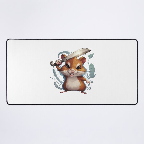 Item preview, Hamster With a Sword designed and sold by necakaranfil.