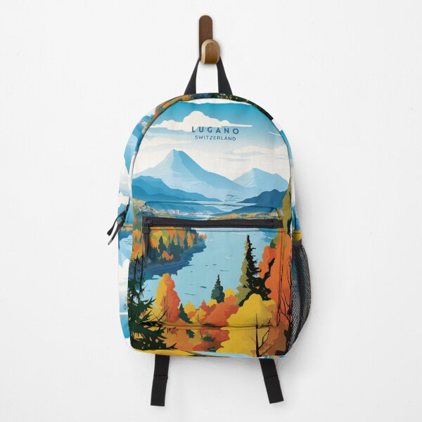 Item preview, Lugano Switzerland Lakeside Beauty designed and sold by NeuralVibe.