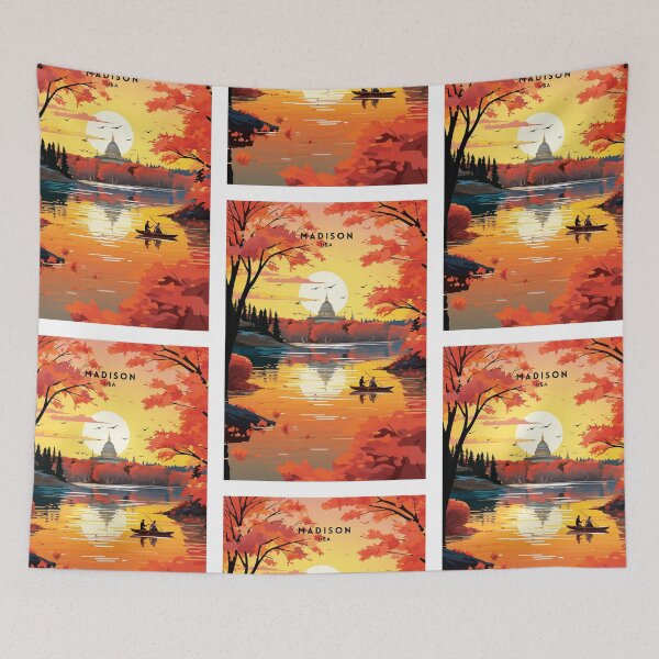Item preview, Madison USA Lakeside Charm designed and sold by NeuralVibe.