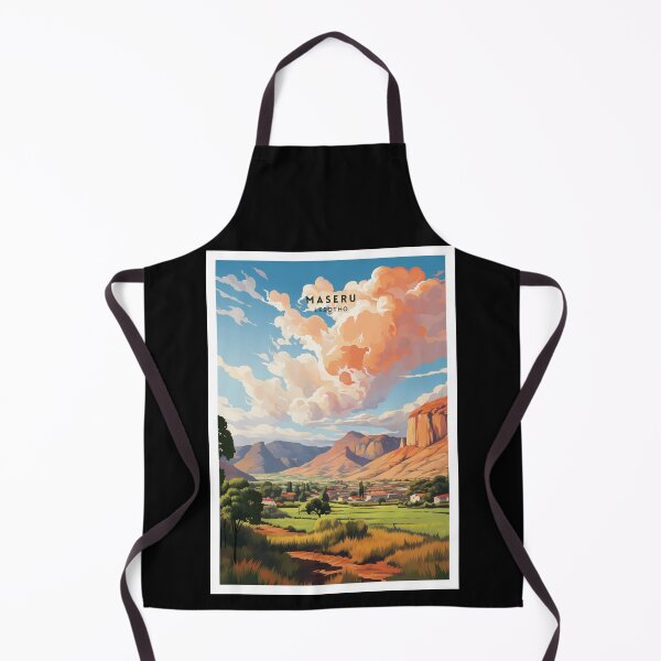 Item preview, Maseru Lesotho Mountain Kingdom designed and sold by NeuralVibe.