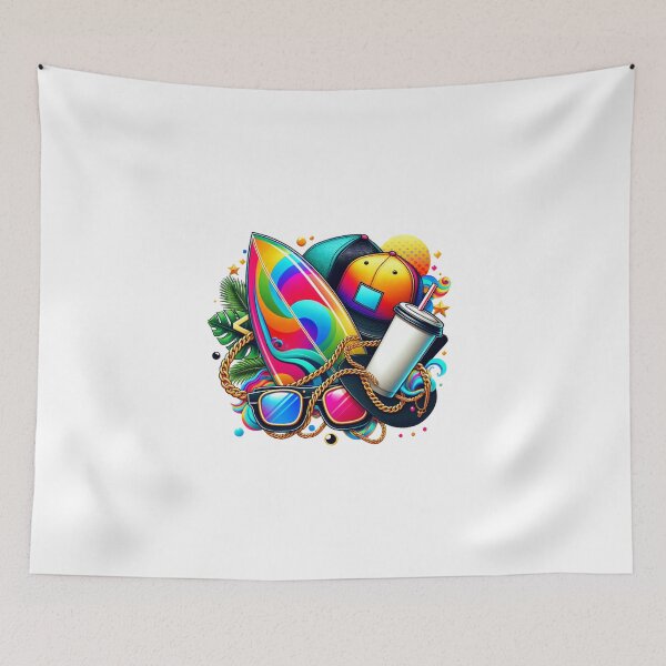 Item preview, Surfboard with accessories designed and sold by ModederZukunft.